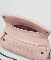Bottega Veneta® Petale Intrecciato Nappa Messenger Mini Bag Bottega Veneta® Petale Intrecciato Nappa Messenger Mini Bag