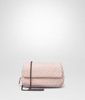 Bottega Veneta® Petale Intrecciato Nappa Messenger Mini Bag Bottega Veneta® Petale Intrecciato Nappa Messenger Mini Bag