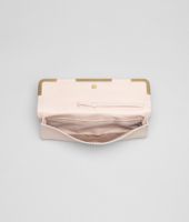Bottega Veneta® Petale Waxed Leather Metal Clutch Bottega Veneta® Petale Waxed Leather Metal Clutch