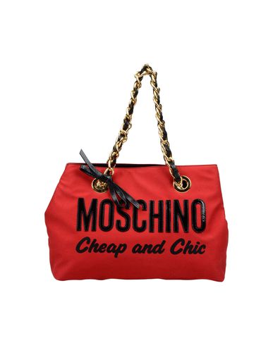 ZOOM MOSCHINO CHEAPANDCHIC - Large fabric bag