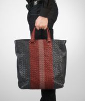 Bottega Veneta® Ardoise Brique Watteau Intrecciato Club Fume Tote Bottega Veneta® Ardoise Brique Watteau Intrecciato Club Fume Tote