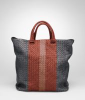 Bottega Veneta® Ardoise Brique Watteau Intrecciato Club Fume Tote Bottega Veneta® Ardoise Brique Watteau Intrecciato Club Fume Tote