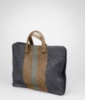 Bottega Veneta® Aktentasche aus Club Fumé Intrecciato Bottega Veneta® Aktentasche aus Club Fumé Intrecciato