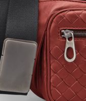 Bottega Veneta® Brique Intrecciato Light Calf Belt Bag Bottega Veneta® Brique Intrecciato Light Calf Belt Bag