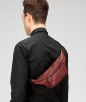 Bottega Veneta® Brique Intrecciato Light Calf Belt Bag Bottega Veneta® Brique Intrecciato Light Calf Belt Bag