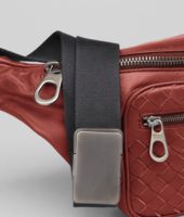 Bottega Veneta® Brique Intrecciato Light Calf Belt Bag Bottega Veneta® Brique Intrecciato Light Calf Belt Bag