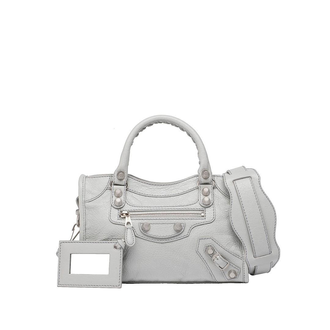 Balenciaga Giant 12 Mini City Argent Balenciaga Giant 12 Mini City Argent