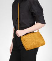 Bottega Veneta® Intrecciato Nappa Cross Body Bag Bottega Veneta® Intrecciato Nappa Cross Body Bag