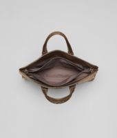 Bottega Veneta® Bronze Intrecciato Fume Briefcase Bottega Veneta® Bronze Intrecciato Fume Briefcase