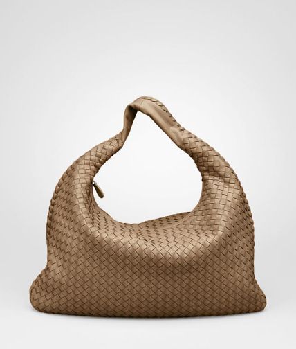 BOTTEGA VENETA - Bronze Intrecciato Nappa Large Veneta