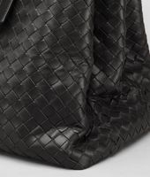 Bottega Veneta® Ardoise Light Calf Intrecciato Roma Bag Bottega Veneta® Ardoise Light Calf Intrecciato Roma Bag