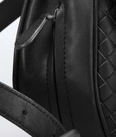 Bottega Veneta® Nero Intrecciato Nappa Messenger Bag Bottega Veneta® Nero Intrecciato Nappa Messenger Bag