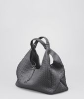 Bottega Veneta® Ardoise Intrecciato Nappa Campana Bag Bottega Veneta® Ardoise Intrecciato Nappa Campana Bag