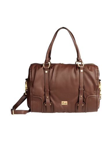 ZOOM LOVE MOSCHINO - Large leather bag