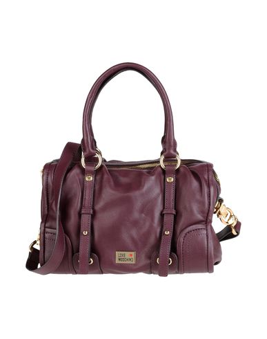 ZOOM LOVE MOSCHINO - Medium leather bag
