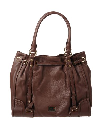 ZOOM LOVE MOSCHINO - Large leather bag