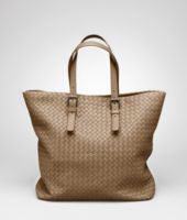 Bottega Veneta® Bronze Intrecciato Nappa Tote Bottega Veneta® Bronze Intrecciato Nappa Tote
