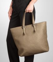 Bottega Veneta® Bronze Intrecciato Nappa Tote Bottega Veneta® Bronze Intrecciato Nappa Tote