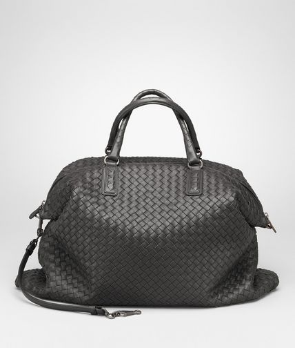 BOTTEGA VENETA - Ardoise Intrecciato Nappa Convertible Bag