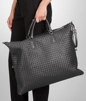 Bottega Veneta® Ardoise Intrecciato Nappa Convertible Bag Bottega Veneta® Ardoise Intrecciato Nappa Convertible Bag