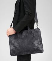 Bottega Veneta® Ardoise Intrecciato Fume Briefcase Bottega Veneta® Ardoise Intrecciato Fume Briefcase