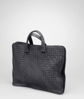Bottega Veneta® Ardoise Intrecciato Fume Briefcase Bottega Veneta® Ardoise Intrecciato Fume Briefcase