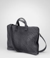 Bottega Veneta® Ardoise Intrecciato Fume Briefcase Bottega Veneta® Ardoise Intrecciato Fume Briefcase