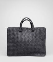 Bottega Veneta® Ardoise Intrecciato Fume Briefcase Bottega Veneta® Ardoise Intrecciato Fume Briefcase