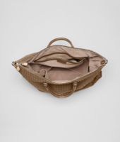 Bottega Veneta® Bronze Intrecciato Nappa Convertible Bag Bottega Veneta® Bronze Intrecciato Nappa Convertible Bag