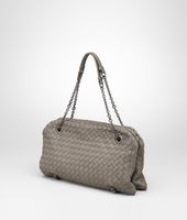 Bottega Veneta® Fume Intrecciato Nappa Duo Bag Bottega Veneta® Fume Intrecciato Nappa Duo Bag