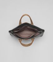 Bottega Veneta® Frontiere Bronze Kari Intrecciato Club Fume Briefcase Bottega Veneta® Frontiere Bronze Kari Intrecciato Club Fume Briefcase