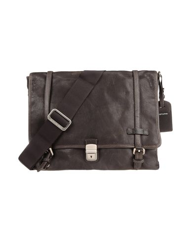 ZOOM A.G. SPALDING&BROS. 520 FIFTH AVENUE NEW YORK - Large leather bag