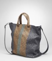 Bottega Veneta® Ardoise Bronze Frontiere Intrecciato Club Fume Tote Bottega Veneta® Ardoise Bronze Frontiere Intrecciato Club Fume Tote