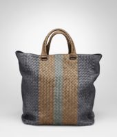 Bottega Veneta® Ardoise Bronze Frontiere Intrecciato Club Fume Tote Bottega Veneta® Ardoise Bronze Frontiere Intrecciato Club Fume Tote