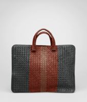 Bottega Veneta® Ardoise Brique Watteau Intrecciato Club Fume Briefcase Bottega Veneta® Ardoise Brique Watteau Intrecciato Club Fume Briefcase