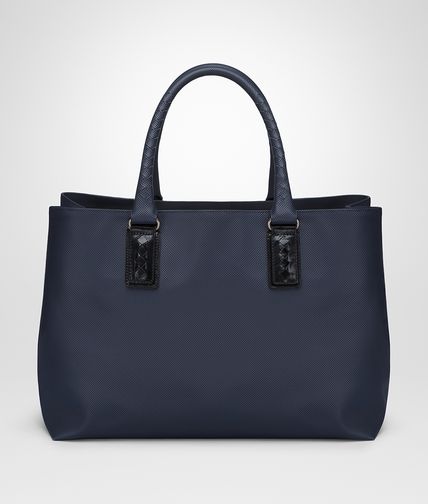 BOTTEGA VENETA - Dark Navy Marcopolo Tote