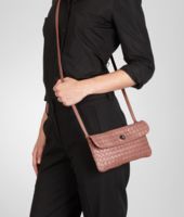 Bottega Veneta® Watteau Intrecciato Nappa Cross Body Bag Bottega Veneta® Watteau Intrecciato Nappa Cross Body Bag