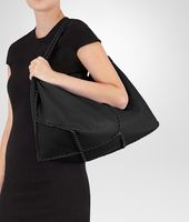 Bottega Veneta® Nero Washed Cervo Bag Bottega Veneta® Nero Washed Cervo Bag