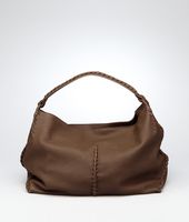 Bottega Veneta® Tasche aus gewaschenem Cervo Leder Junior Bottega Veneta® Tasche aus gewaschenem Cervo Leder Junior