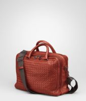 Bottega Veneta® Brique Intrecciato Light Calf Informale Bag Bottega Veneta® Brique Intrecciato Light Calf Informale Bag