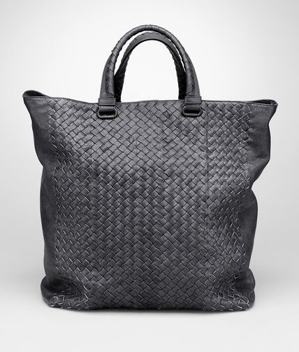 BOTTEGA VENETA - Ardoise Intrecciato Fume Tote