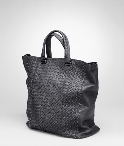 BOTTEGA VENETA - Ardoise Intrecciato Fume Tote