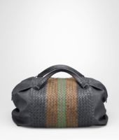 Bottega Veneta® Ardoise Bronze Frontiere Intrecciato Club Fume Duffel Bottega Veneta® Ardoise Bronze Frontiere Intrecciato Club Fume Duffel