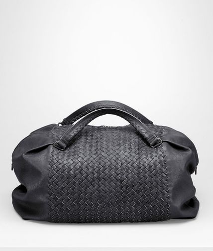BOTTEGA VENETA - Ardoise Intrecciato Fume Duffel