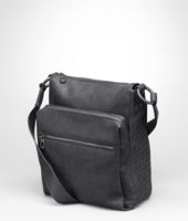 Bottega Veneta® Ardoise Fume Lambskin Cross Body Bag Bottega Veneta® Ardoise Fume Lambskin Cross Body Bag