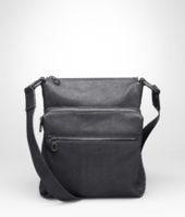 Bottega Veneta® Ardoise Fume Lambskin Cross Body Bag Bottega Veneta® Ardoise Fume Lambskin Cross Body Bag