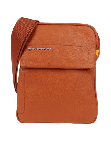 ZOOM MANDARINA DUCK - Medium leather bag