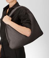 Bottega Veneta® Ebano Intrecciato Nappa Large Veneta Bottega Veneta® Ebano Intrecciato Nappa Large Veneta
