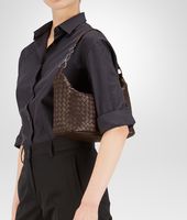 Bottega Veneta® Tasche aus Nappaleder Intrecciato Ebano Bottega Veneta® Tasche aus Nappaleder Intrecciato Ebano