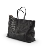 Bottega Veneta® Nero Intrecciato Nappa Tote Bottega Veneta® Nero Intrecciato Nappa Tote